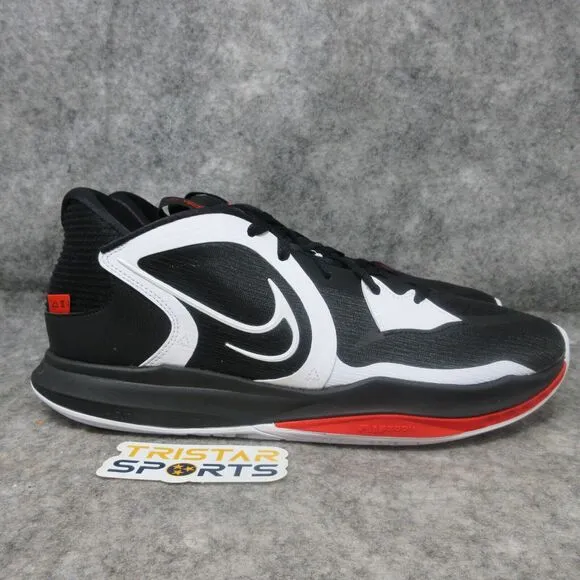 Nike Kyrie Low 5 Basketball Shoes Mens 11 Bred Black White Red DJ6012-001