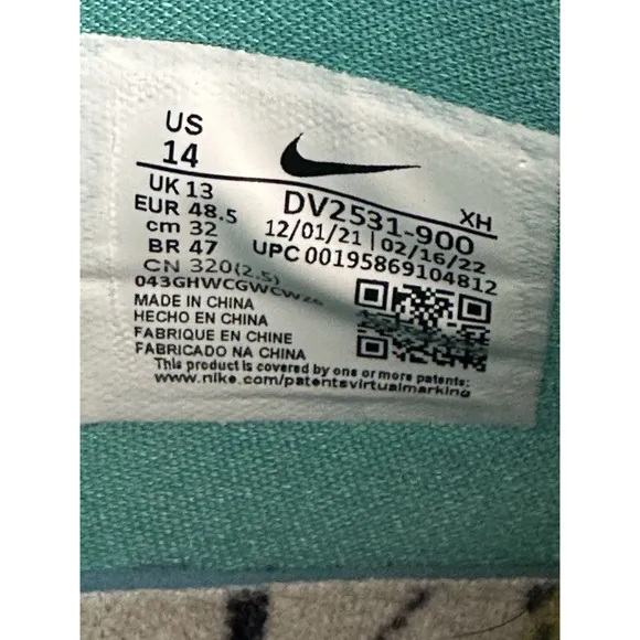 Nike Kyrie Low 5 Community Mens Size 14 DV2531-900 Basketball Shoes