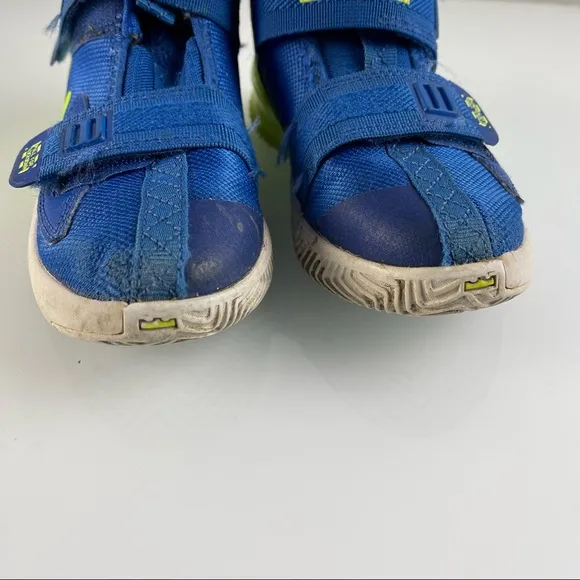 Nike Lebron James Soldier 13 XVIII Basketball Hooping Shoes‎ Blue Green