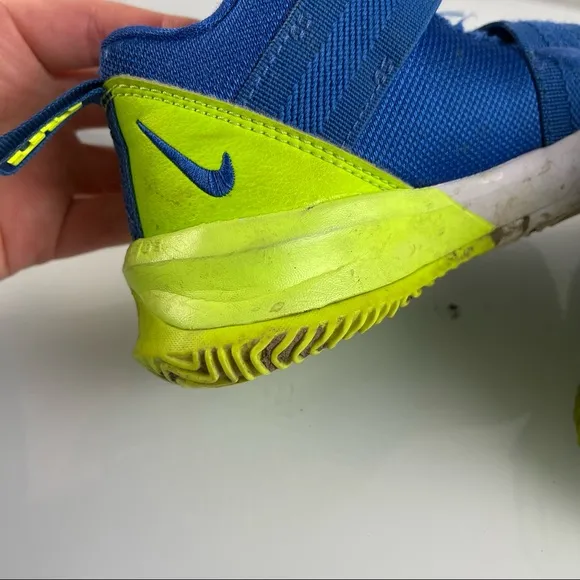 Nike Lebron James Soldier 13 XVIII Basketball Hooping Shoes‎ Blue Green
