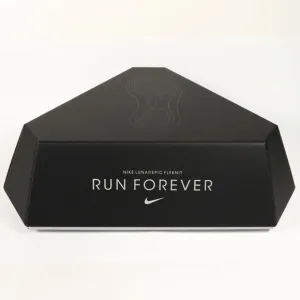 NIKE Lunarepic Flyknit Run Forever Empty UNUSED SHOE BOX ONLY Prototype Black