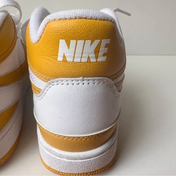 Nike Mac Attack Yellow &amp; White Men’s Athletic Shoes Size:9.5