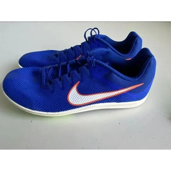 Nike Men’s 10.5 Zoom Rival Distance Track Spikes Racer Blue DC8725-401