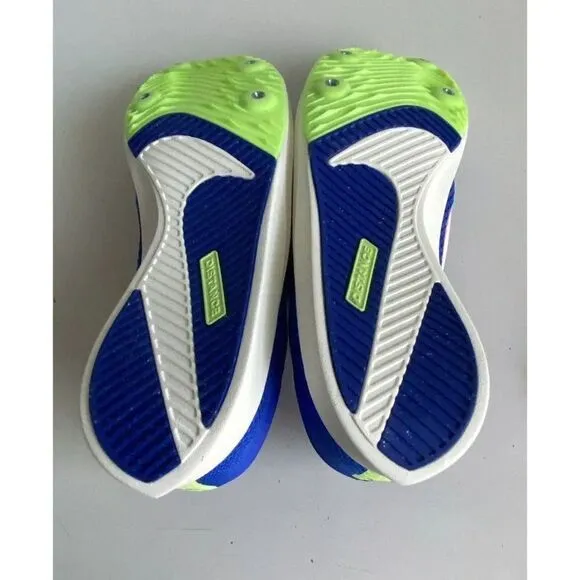 Nike Men’s 10.5 Zoom Rival Distance Track Spikes Racer Blue DC8725-401