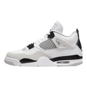 NIKE Men's Air Jordan 4 Retro Military Black Shoes Size 16
