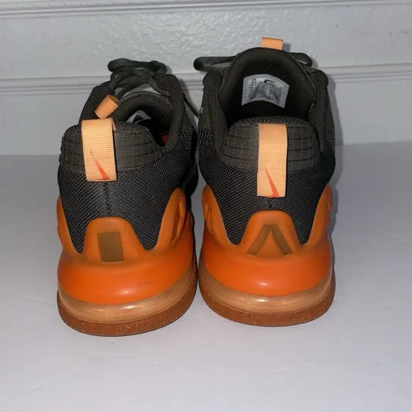 Nike Mens Air Max Alpha Trainer 5 Shoes Cargo Khaki Safety Orange/Green Size 8.5