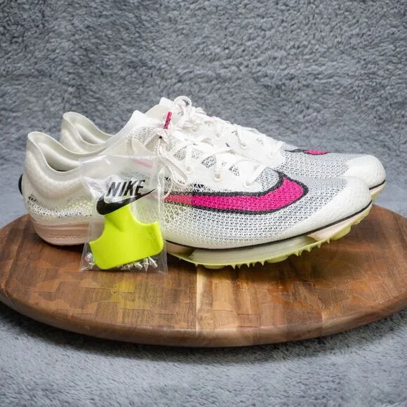 Nike Mens Air Zoom Victory Track &amp; Field Distance Spikes Sail Sz 14 CD4385-101