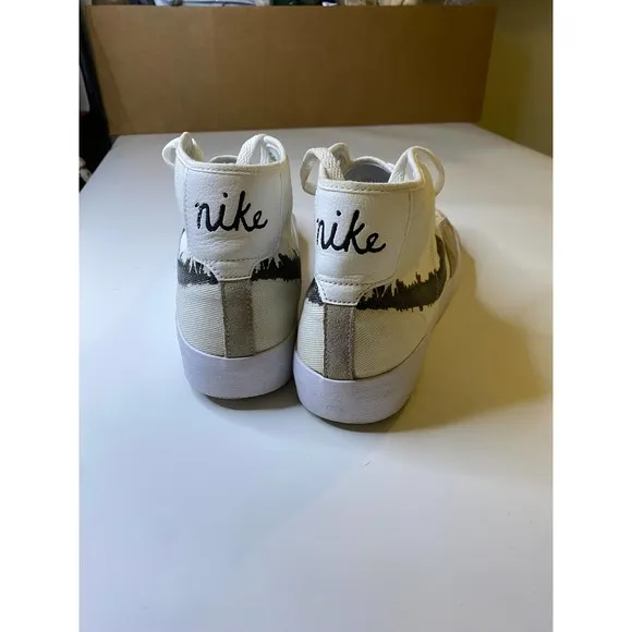 Nike Men's Blazer Court Mid Premium SB Sneakers DM8553-100 Mens Size 10