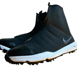 Nike Men's Golf Shoes Black Size 7.5 Lunar Bandon 3 Weatherproof (776108-001)