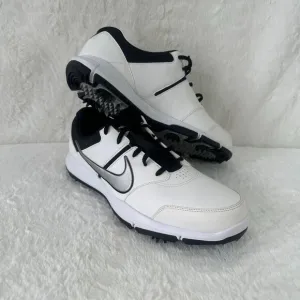 Nike Mens Nike Durasport 4 Golf Shoes - White &amp; Black - Size 11W