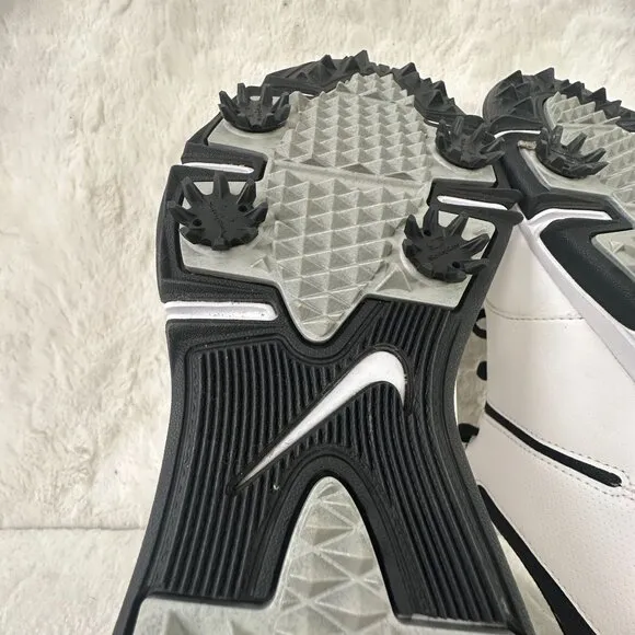 Nike Mens Nike Durasport 4 Golf Shoes - White &amp; Black - Size 11W