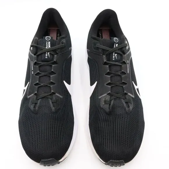 Nike Mens Pegasus 40 Size 12.5 US Black White Running Shoes Sneakers‎ DV3853-001