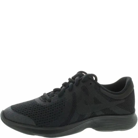 NIKE MEN'S REVOLUTION 4 RUNNING SHOE, BLACK/BLACK, 9 REGULAR US