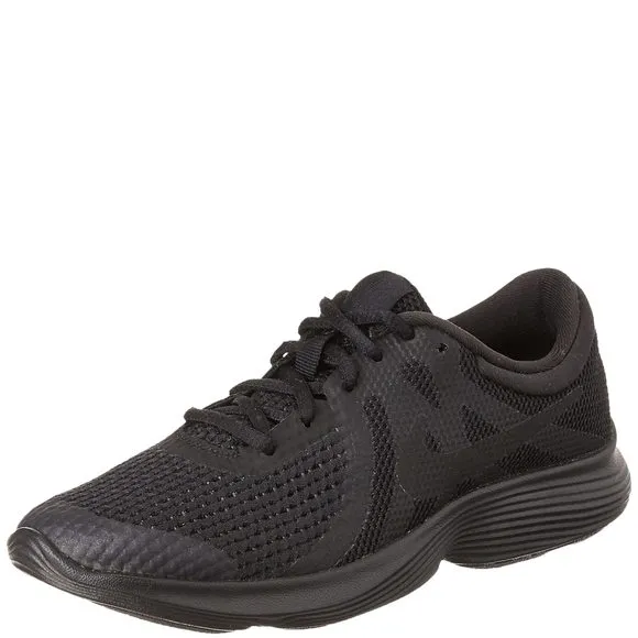 NIKE MEN'S REVOLUTION 4 RUNNING SHOE, BLACK/BLACK, 9 REGULAR US