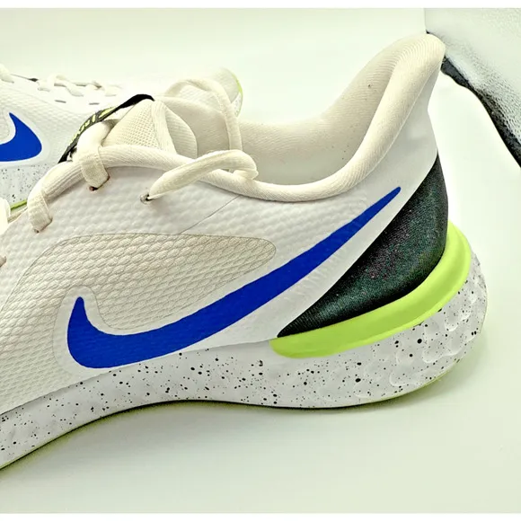 Nike Mens Revolution 5 Running Shoes Blue White Low Top Cross Fit Jogging Sz 14