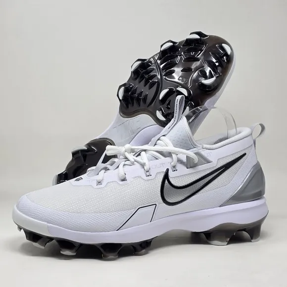 Nike Men's Size 11 Force Trout 9 Elite MCS Baseball Cleats White FZ0884-102 New