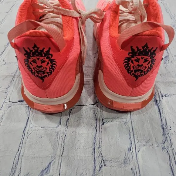 Nike MENS SIZE 17 Lebron Witness 7 Basketball Shoes DM1123-600 Bright Crimson