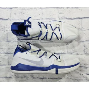 Nike MENS SIZE 18 Kobe A.D. TB White Blue Basketball Athletic Shoes Sneakers
