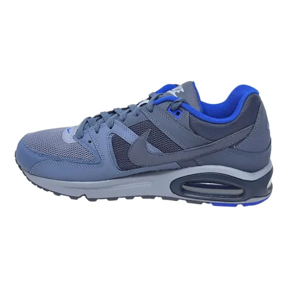 Nike Men's Size's Air Max Command Ashen Thunder Blue Running Shoes 629993-407