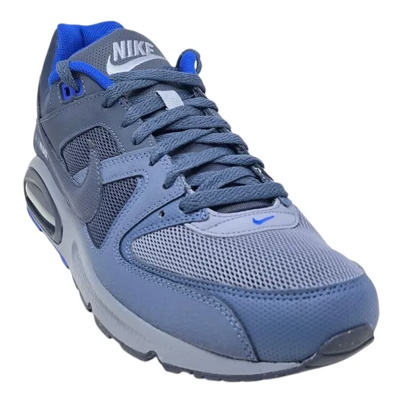 Nike Men's Size's Air Max Command Ashen Thunder Blue Running Shoes 629993-407