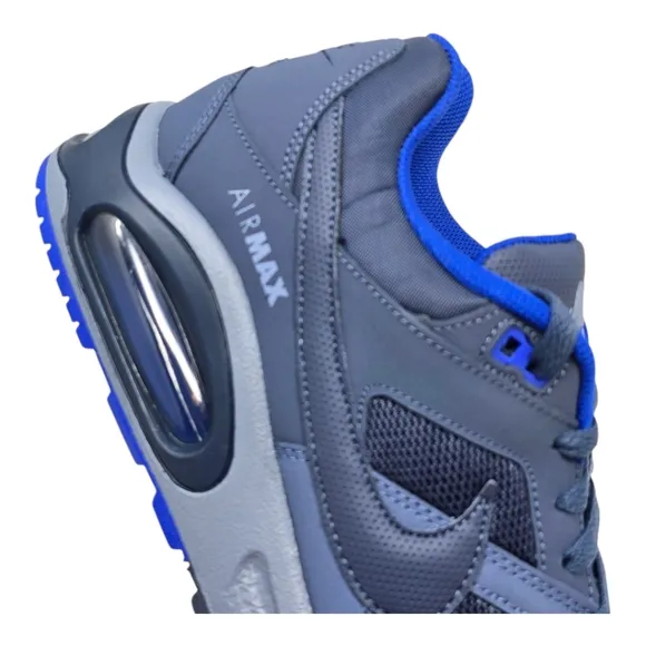 Nike Men's Size's Air Max Command Ashen Thunder Blue Running Shoes 629993-407
