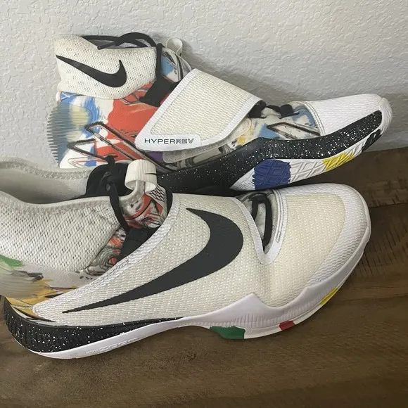 Nike Mens Zoom HyperRev 2016 White Basketball Shoes Sneakers Size 10.5