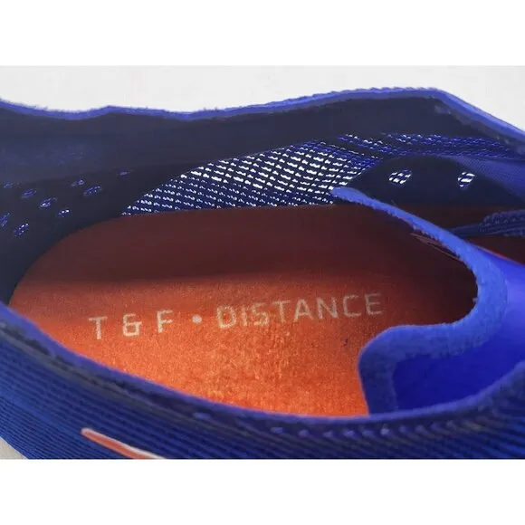 Nike Mens Zoom Mamba 6 Track &amp; Field Distance Spikes Racer Blue Shoes Size 15