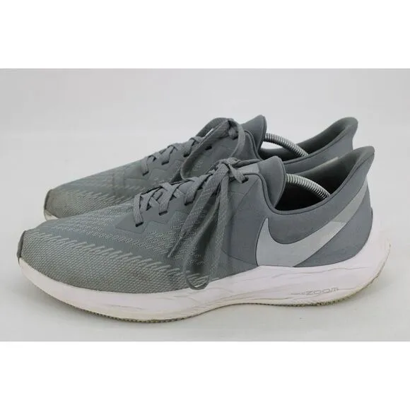 Nike Men's Zoom Winflo 6 Running Shoes AQ7497-002 Cool Grey Platinum Sz 12