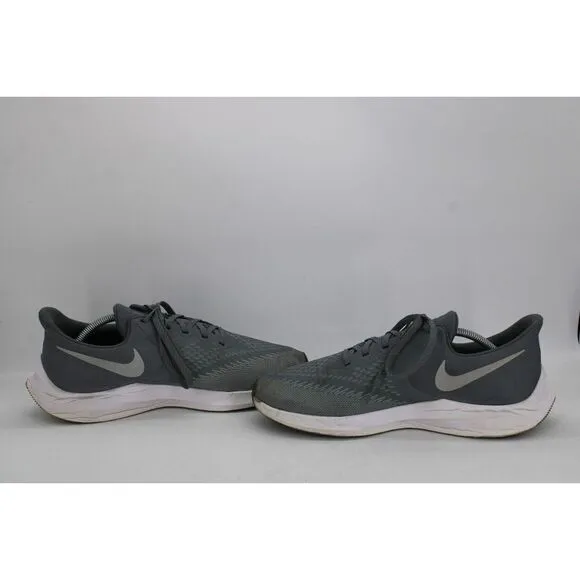 Nike Men's Zoom Winflo 6 Running Shoes AQ7497-002 Cool Grey Platinum Sz 12