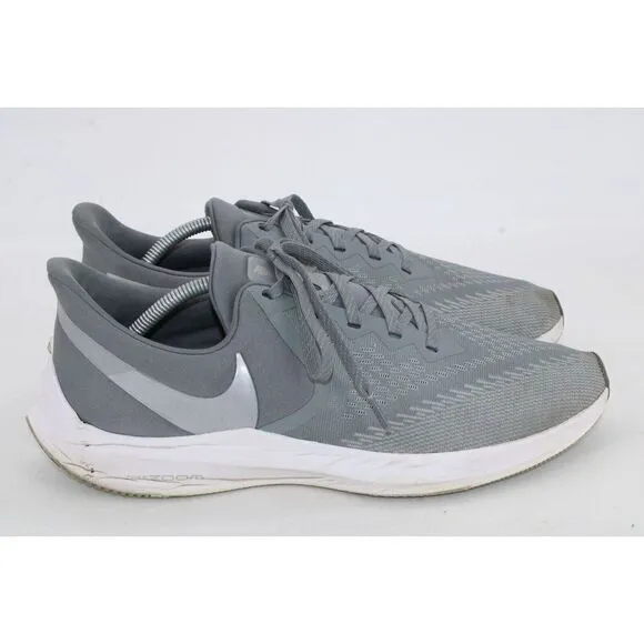 Nike Men's Zoom Winflo 6 Running Shoes AQ7497-002 Cool Grey Platinum Sz 12