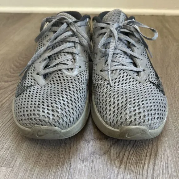 Nike Metcon 6 Mens 11.5 Gray Gum Athletic Crossfit Training Shoes CK9388-009