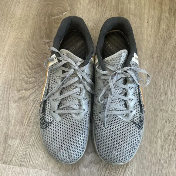 Nike Metcon 6 Mens 11.5 Gray Gum Athletic Crossfit Training Shoes CK9388-009