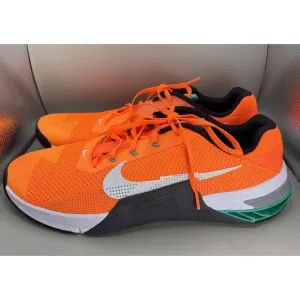 Nike Metcon 7 Mens Size 15 Orange Black White CZ8281-883 Athletic Training Gym
