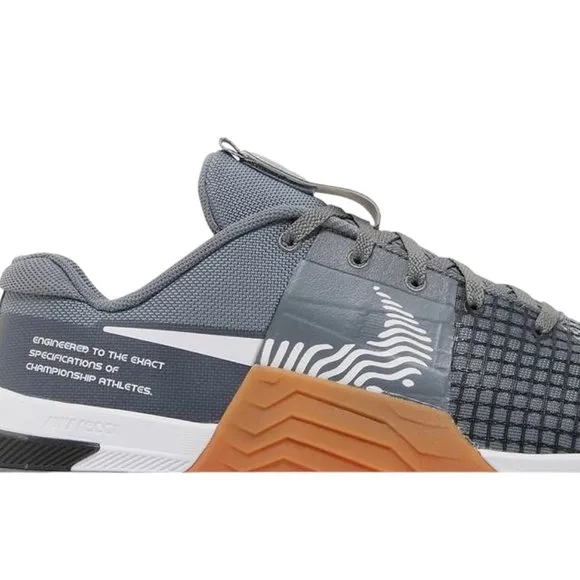 Nike Metcon 8 Mens CrossFit Training Shoes Smoke Grey/White DO9328 002 (NEW)