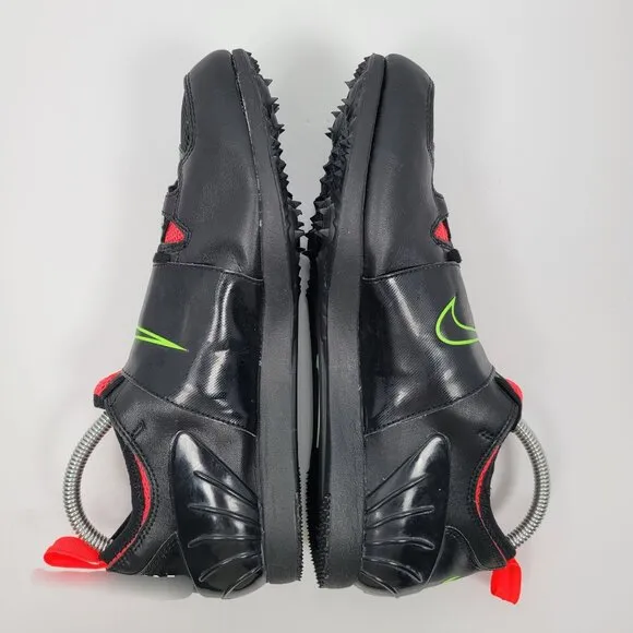 Nike Pole Vault Track &amp; Field Men's Black/Green Shoes 317404-036 US Size 9