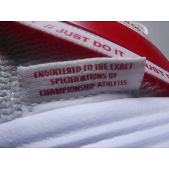 Nike React HyperSet SE Volleyball Shoes - White/Team Crimson Size 9.5 Men's/11.5