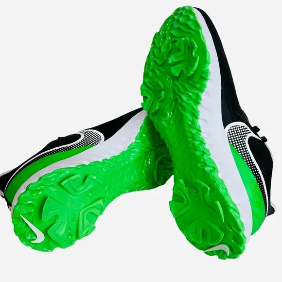 Nike React Infinity Pro Golf Shoes Black /Green CT6620-001 Mens Size 8