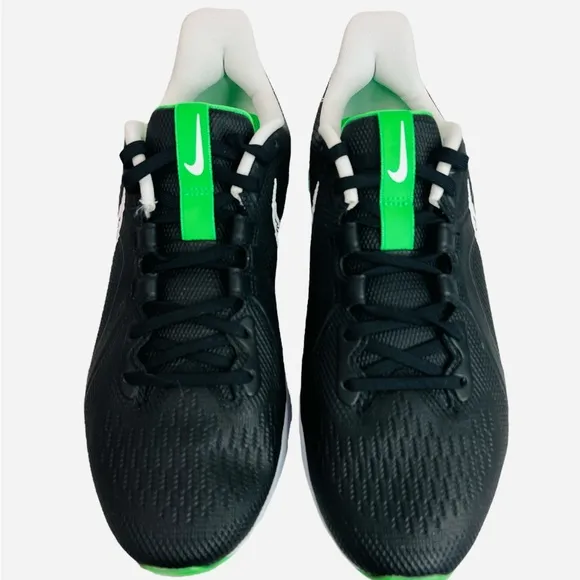Nike React Infinity Pro Golf Shoes Black /Green CT6620-001 Mens Size 8