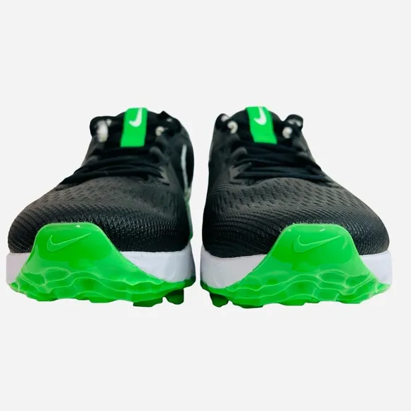 Nike React Infinity Pro Golf Shoes Black /Green CT6620-001 Mens Size 8
