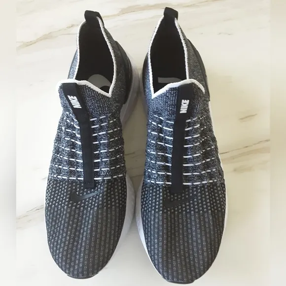NIKE React Phantom Run FK 2 Black White Running Shoes CJ0277-003 Sz 12