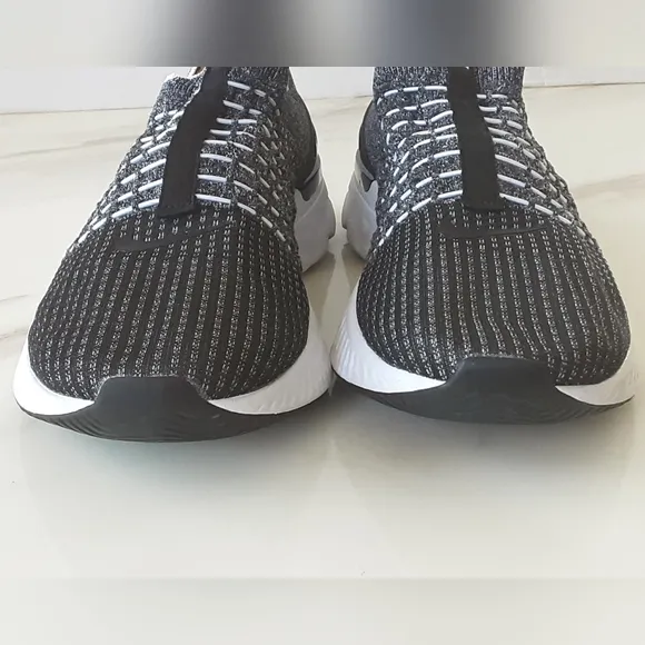 NIKE React Phantom Run FK 2 Black White Running Shoes CJ0277-003 Sz 12