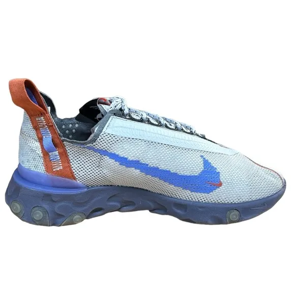 Nike React WR ISPA Wolf Grey Running Soccer Crossfit Shoe's CT2692-001 Size 5 US