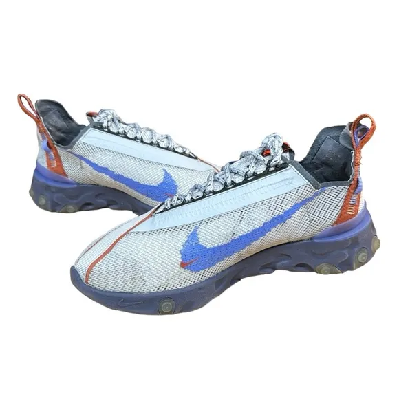 Nike React WR ISPA Wolf Grey Running Soccer Crossfit Shoe's CT2692-001 Size 5 US