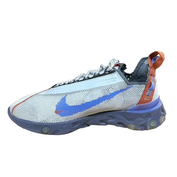 Nike React WR ISPA Wolf Grey Running Soccer Crossfit Shoe's CT2692-001 Size 5 US