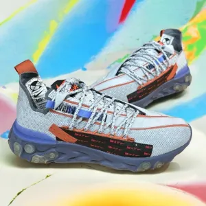 Nike React WR ISPA Wolf Grey Running Soccer Crossfit Shoe's CT2692-001 Size 5 US