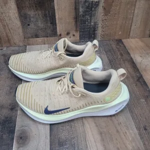 Nike ReactX Infinity Run 4 Running Shoes Comfort Cushioning US 12.5 Beige