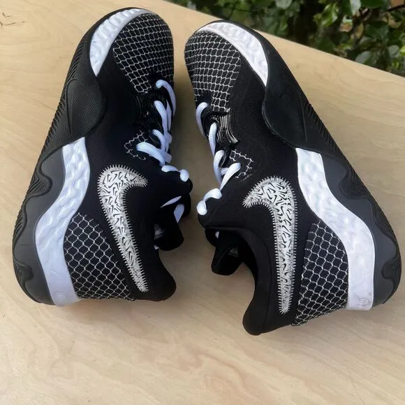Nike Renew Elevate 2 Mens Basketball Shoes Black White Size 10.5