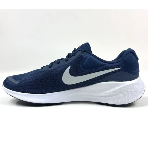 Nike Revolution 7 Mens 10.5 / Womens 12 Midnight Navy Running Shoes FB2207-400