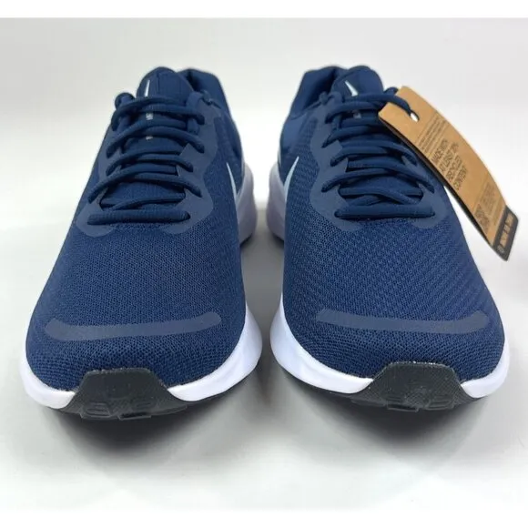 Nike Revolution 7 Mens 10.5 / Womens 12 Midnight Navy Running Shoes FB2207-400