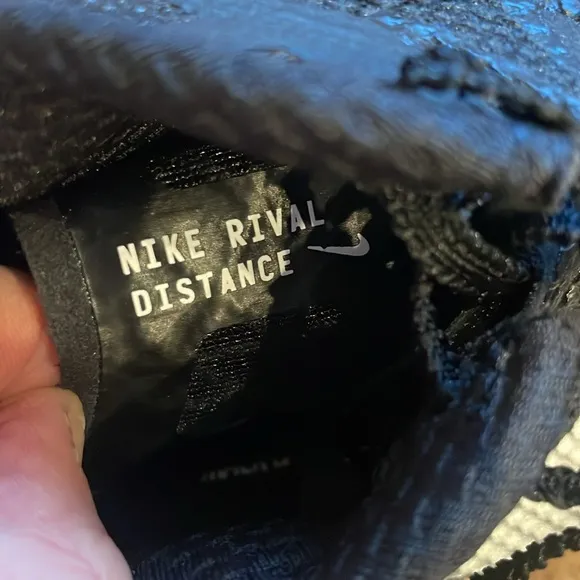 Nike Rival track distance spikes black unisex (sized as men’s), M7/W8.5